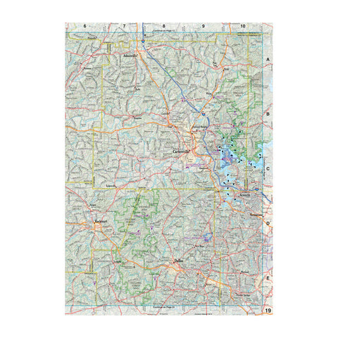 DeLorme® Atlas & Gazetteer Paper Maps