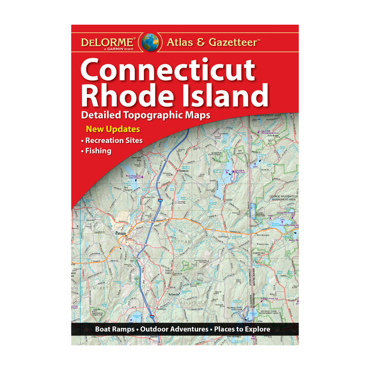 DeLorme® Atlas & Gazetteer Paper Maps