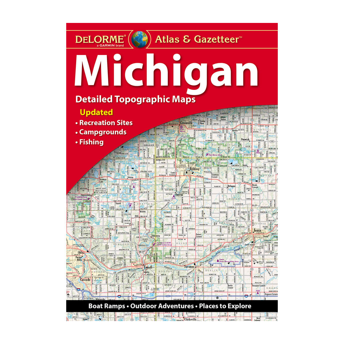DeLorme® Atlas & Gazetteer Paper Maps
