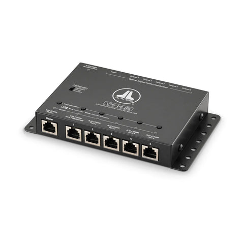 JL Audio JLid™ Communication and Optical Audio Network Hub for VXi Amplifiers (VXi-HUB)