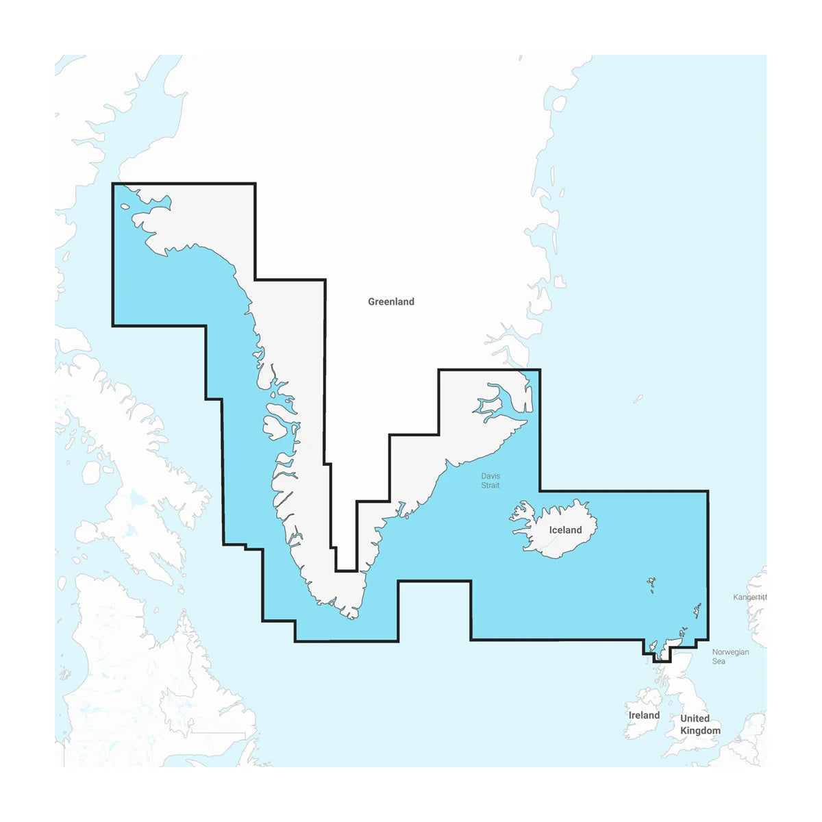 Greenland & Iceland - Marine Charts