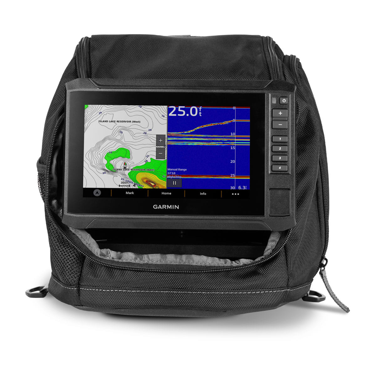 ECHOMAP™ UHD2 7" Ice Fishing Bundle
