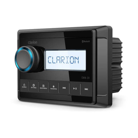 Clarion® Marine Source Unit with LCD Display (CMM-20)