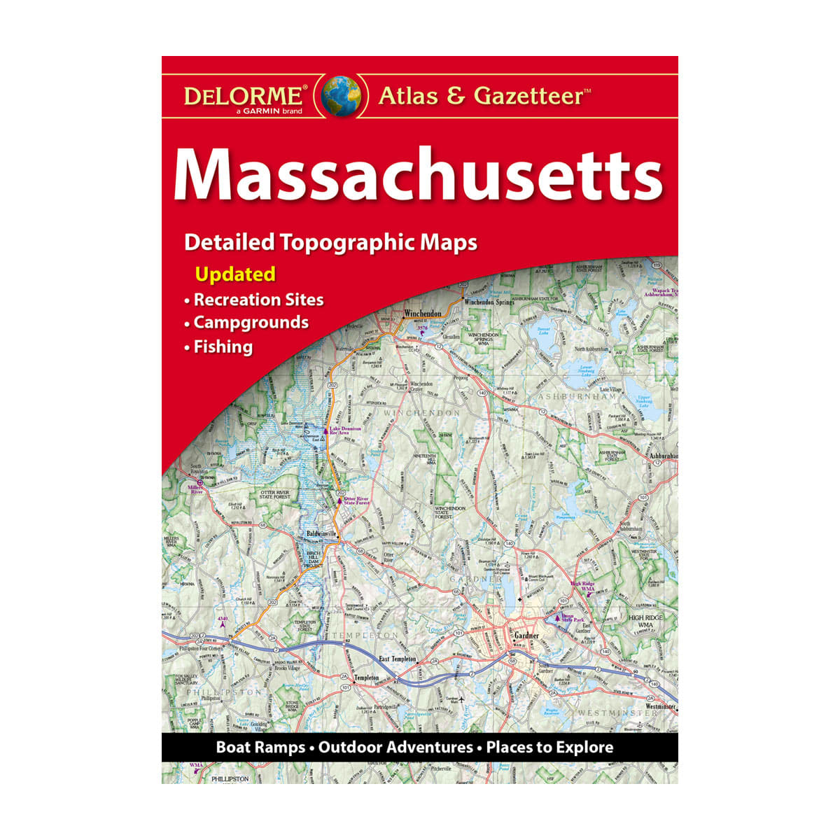 DeLorme® Atlas & Gazetteer Paper Maps