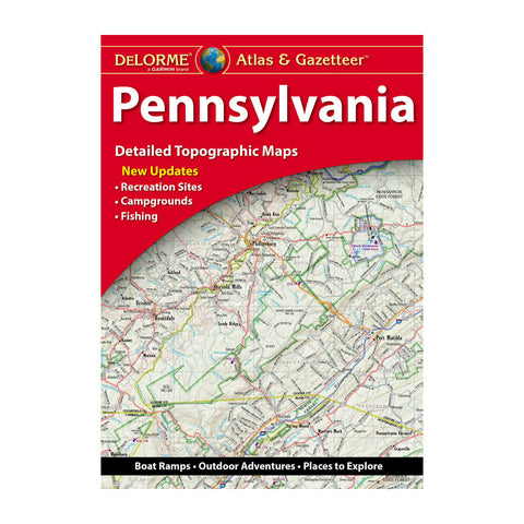 DeLorme® Atlas & Gazetteer Paper Maps