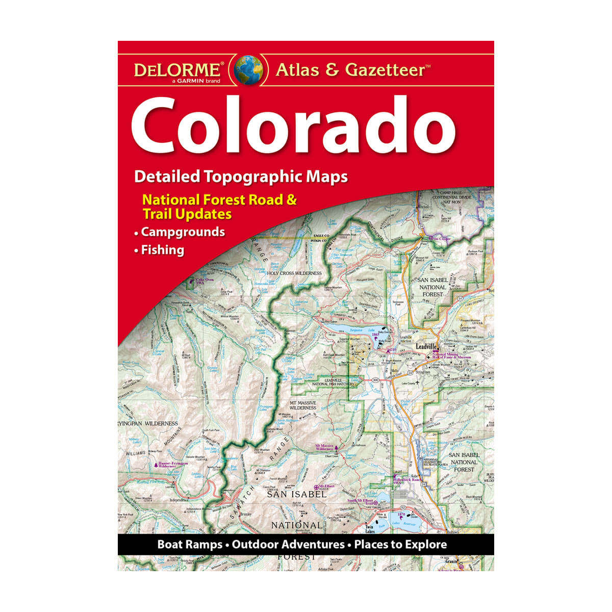 DeLorme® Atlas & Gazetteer Paper Maps