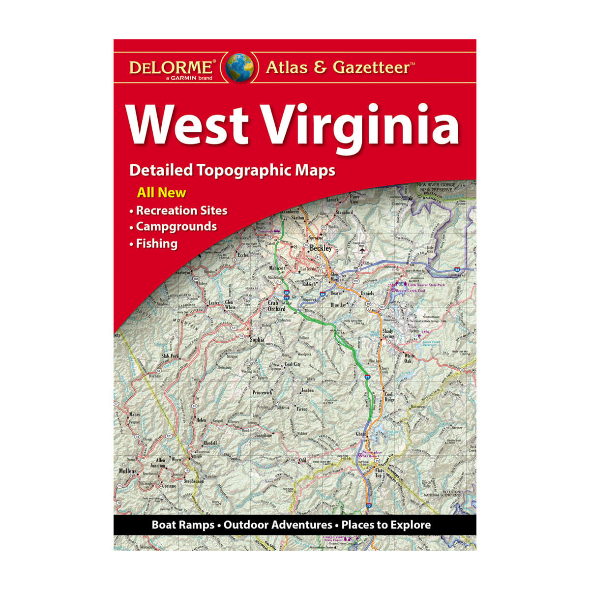 DeLorme® Atlas & Gazetteer Paper Maps