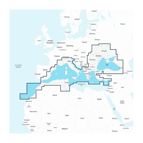 Mediterranean & Black Sea - Marine Charts