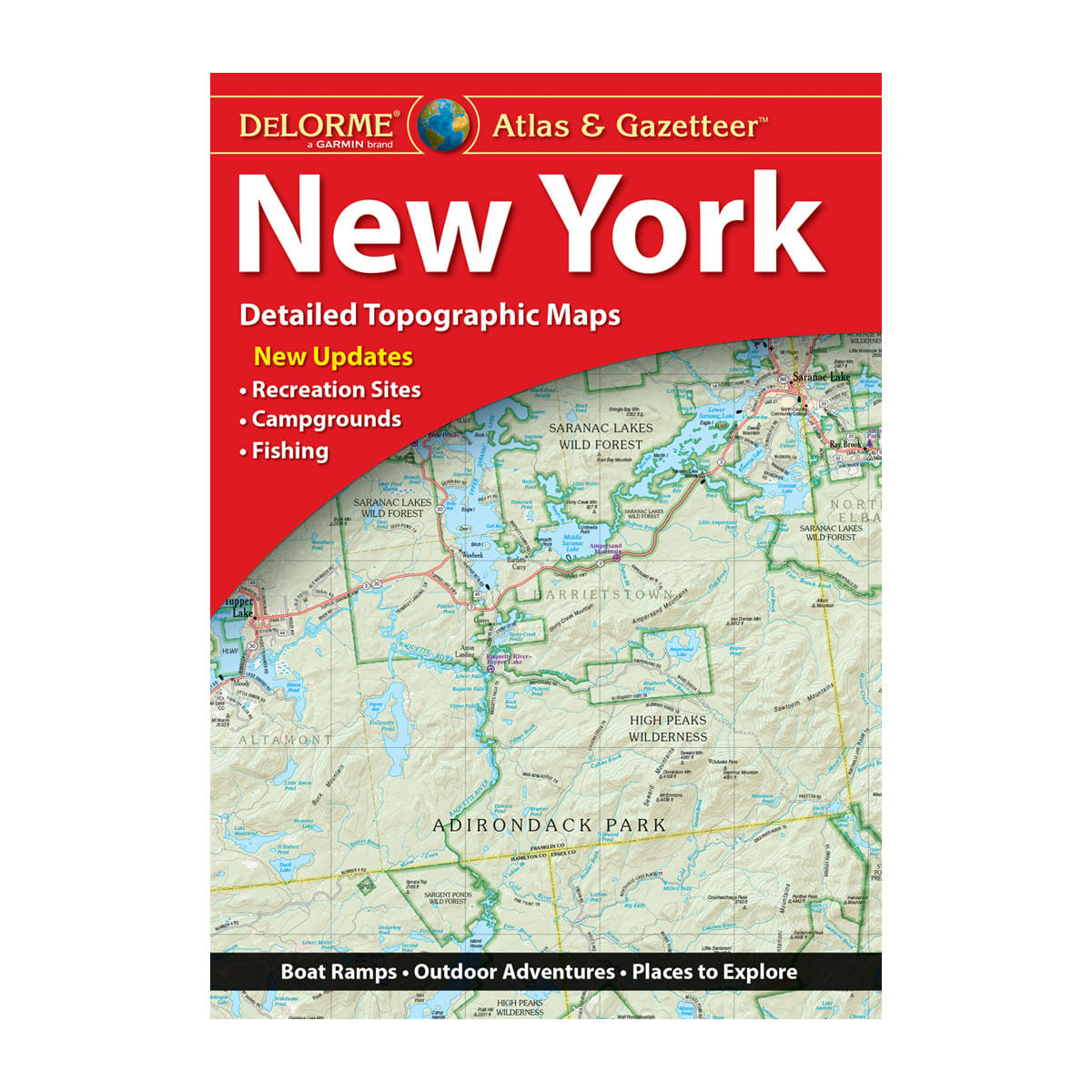 DeLorme® Atlas & Gazetteer Paper Maps