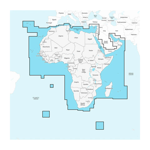 Africa & Middle East - Marine Charts