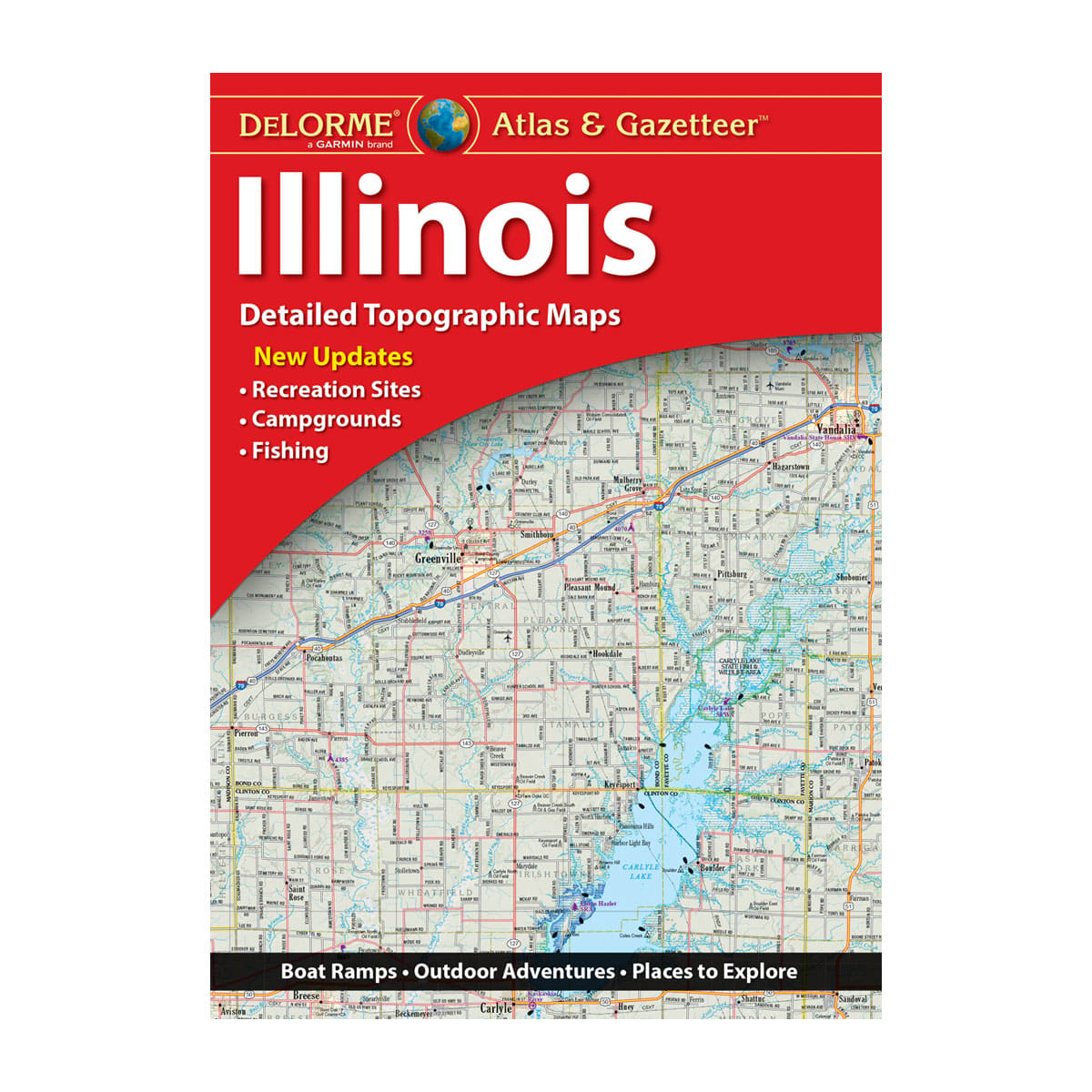 DeLorme® Atlas & Gazetteer Paper Maps
