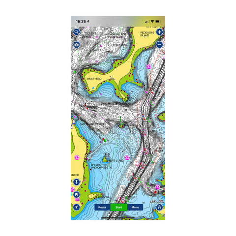 Central and West Europe - Marine Charts