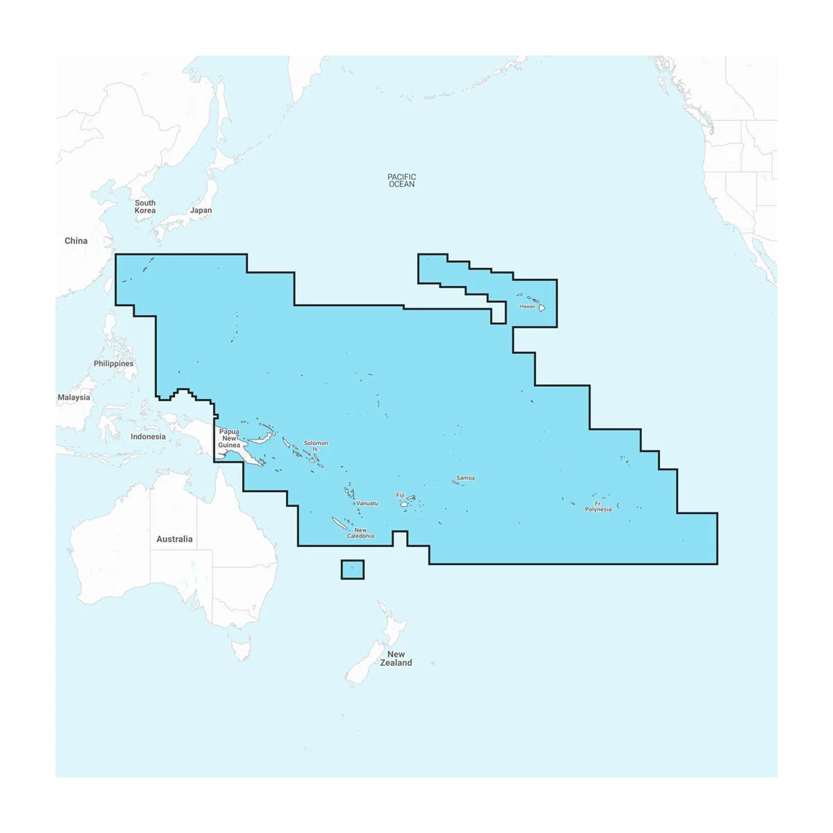 Pacific Islands - Marine Charts