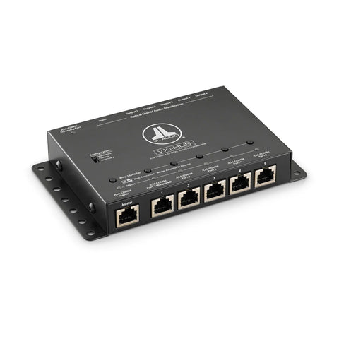JL Audio JLid™ Communication and Optical Audio Network Hub for VXi Amplifiers (VXi-HUB)