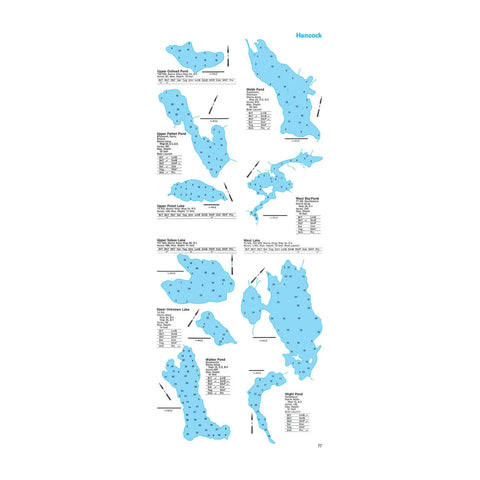 Maine Fishing Depth Maps